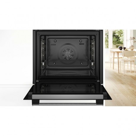 Bosch HBG578ES3 Αυτόνομος Πυρολυτικός Φούρνος με Air Fry 71lt A+