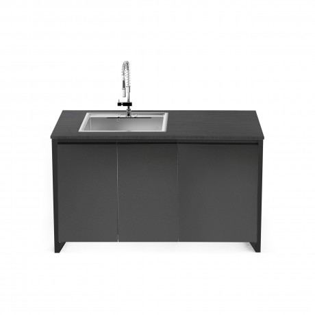 Steel Cucine Gea BALDO16080LAX Σύνθεση Νεροχύτη Εξωτερικού Χώρου