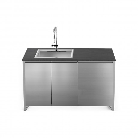 Steel Cucine Gea BALDO16080LAX Σύνθεση Νεροχύτη Εξωτερικού Χώρου