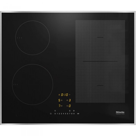 Miele KM 7466 FR 125 Edition Smart Επαγωγική Εστία με Inox Πλαίσιο Αυτόνομη με 62.6x52.6εκ.