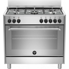 La Germania AMN96 5 E X V Κουζίνα 117lt με Εστίες Φυσικού Αερίου Π89.7εκ. Inox