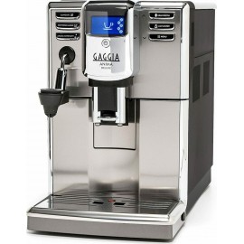 Gaggia RI8761/01 Anima Deluxe Αυτόματη Μηχανή Espresso 1850W Πίεσης 15bar με Μύλο Άλεσης Ασημί
