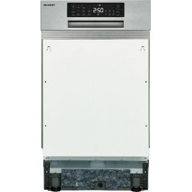 Sharp QW-NS23S47EI Εντοιχιζόμενο Πλυντήριο Πιάτων για 10 Σερβίτσια 45cm Λευκό