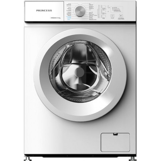 Princess Πλυντήριο Ρούχων WMBA6ND 6KG Λευκό Princess Πλυντήριο Ρούχων WMBA6ND 6KG Λευκό