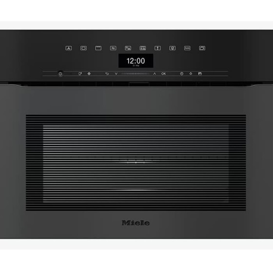 Miele H 7440 BMX Εντοιχιζόμενος Φούρνος Μικροκυμάτων με Grill 43lt Μαύρος