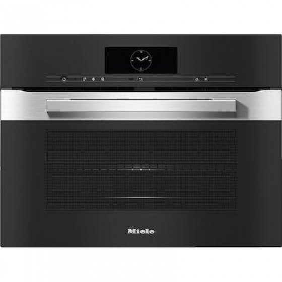 MIELE H 7840BM CLEANSTEEL ΕΝΤΟΙΧ/ΝΟΣ ΦΟΥΡΝΟΣ COMBI ΜΙΚΡΟΚΥΜΑΤΑ +ΣΥΜΒΑΤΙΚΟΣ