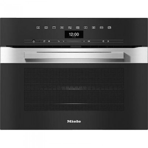 MIELE H 7440BM CLEANSTEEL ΕΝΤΟΙΧ/ΝΟΣ ΦΟΥΡΝΟΣ COMBI