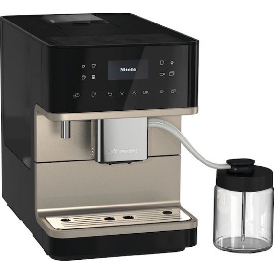 Miele Καφετιέρα Espresso Αυτόματη CM 6360 Obsidian black MilkPerfection