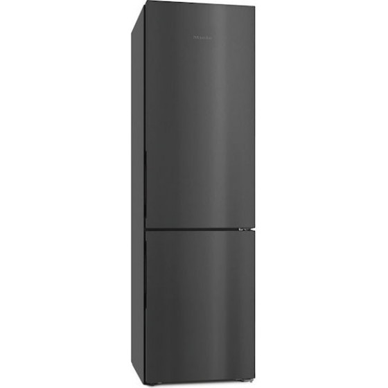 Miele KFN 4898 AD BS Ψυγειοκαταψύκτης 362lt No Frost Υ201.5xΠ60xΒ68.2cm Μαύρος