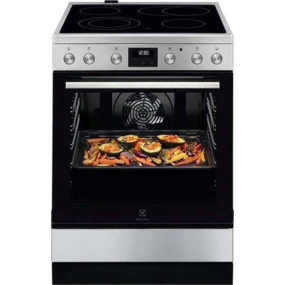 Electrolux LKR64024MX 500 SurroundCook Κεραμική Κουζίνα