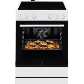 Electrolux LKR62000BW Κουζίνα 73lt με Κεραμικές Εστίες Π59.6εκ. Λευκή