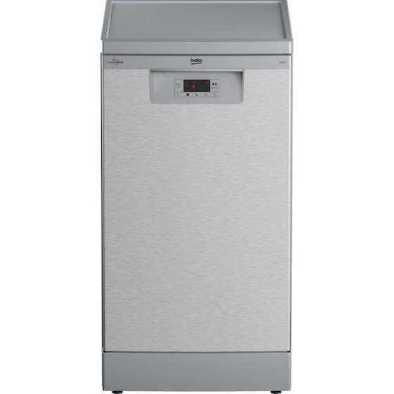 Beko BDFS15020X Ελεύθερο Πλυντήριο Πιάτων για 10 Σερβίτσια  INOX