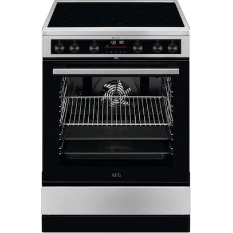 AEG CCB6492APM  Κεραμική Kουζίνα AirFry Πυρολυτικού Καθαρισμού 73lt Inox