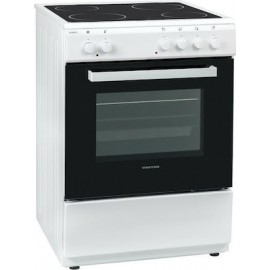 United UFV-60277T Κουζίνα 69lt με Κεραμικές Εστίες Π60cm Λευκή