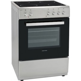 United UFV-60287TP Κουζίνα 69lt με Κεραμικές Εστίες Π60εκ. Λευκή