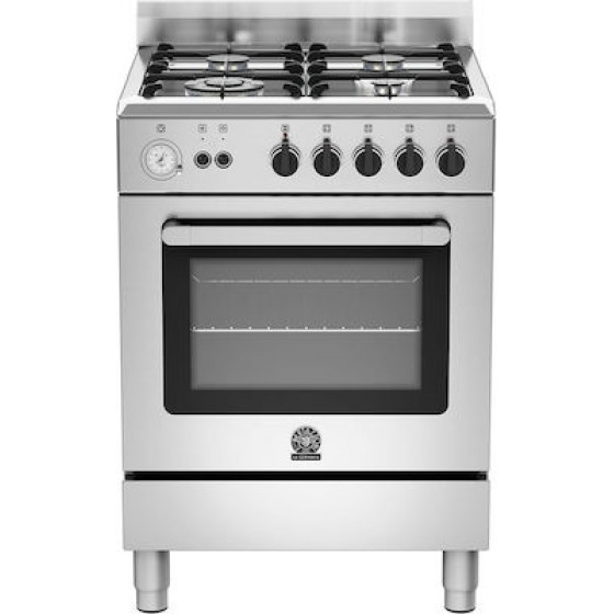 La Germania PRM66 40G X T GPL Κουζίνα Υγραερίου Π60εκ. Inox
