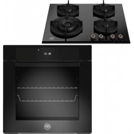 BERTAZZONI F60 11 MOD P L G NE + P60 4L PRO GNE Hλεκτρικός Φούρνος με Εστίες Αερίου 