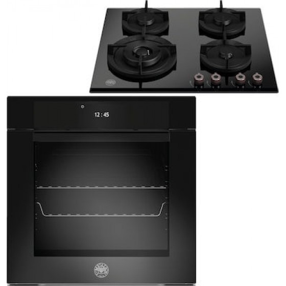 BERTAZZONI F60 11 MOD P L G NE + P60 4L PRO GNE Hλεκτρικός Φούρνος με Εστίες Αερίου 