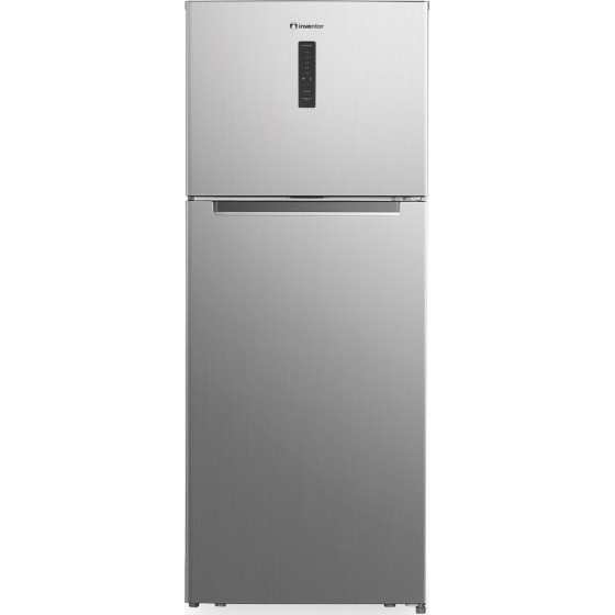 Inventor DPC1760NFLIN Δίπορτο Ψυγείο 415lt Full No Frost Υ178xΠ70.5xΒ68.2cm Inox