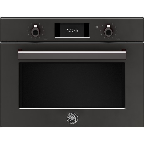 Bertazzoni  F45 7 PRO MW T N Φούρνος Ηλεκτρικός και Μικροκυμάτων 38lt Μαύρο