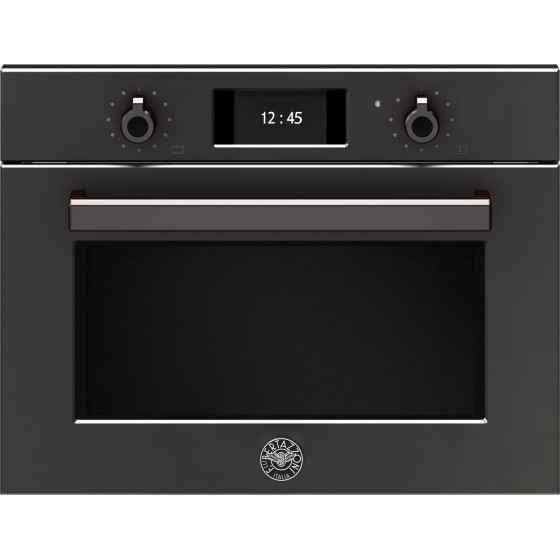 Bertazzoni  F45 7 PRO MW T N Φούρνος Ηλεκτρικός και Μικροκυμάτων 38lt Μαύρο