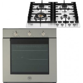 Bertazzoni F60 5 MOD G K XS GPL + P60 4L PRO X SET Φούρνος Αερίου και Εστία Αερίου 