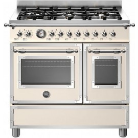 Bertazzoni HER9 6L 2E AV T 2 Φούρνοι Ηλεκτρικοί 6 Εστίες Αερίου Κρεμ