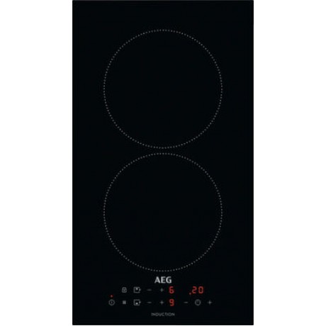 AEG IKB32300CB Domino Επαγωγική Εστία Αυτόνομη με Λειτουργία Κλειδώματος 29x52εκ.