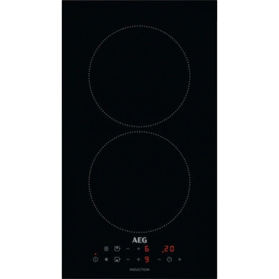 AEG IKB32300CB Domino Επαγωγική Εστία Αυτόνομη με Λειτουργία Κλειδώματος 29x52εκ.