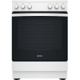 Indesit IS67V5KCW/E Κεραμική Κουζίνα