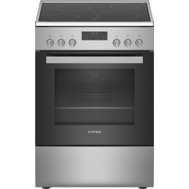 Pitsos PHN039150 Kεραμική Kουζίνα Κλάση Α INOX
