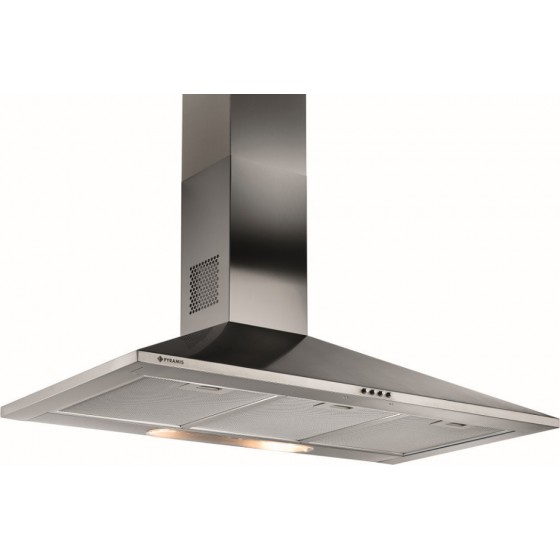 Pyramis Lux Classic Απορροφητήρας Καμινάδα 60cm Inox 065030102