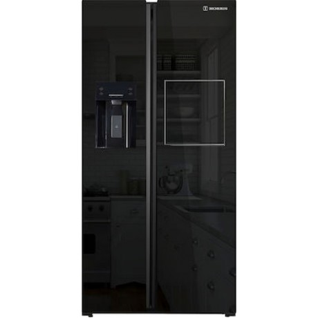 Morris B74558ESN Ψυγείο Ντουλάπα Black Glass