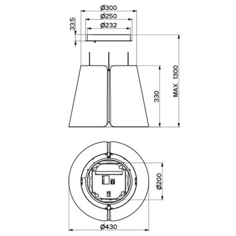 Faber BEAT BK MATT F45 Νησίδα