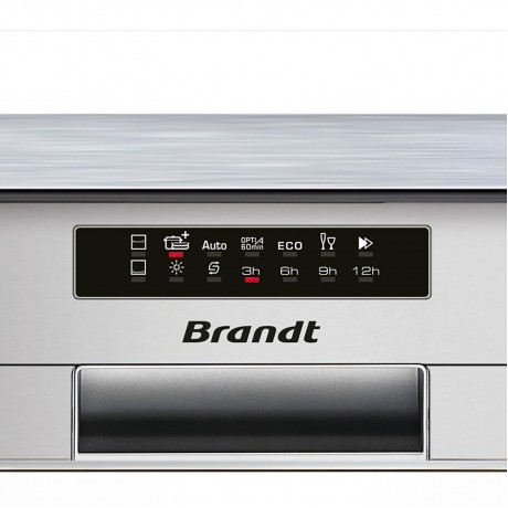 Brandt BDB325LX Εντοιχιζόμενο Πλυντήριο Πιάτων για 13 Σερβίτσια Π60xY81.5εκ. Inox