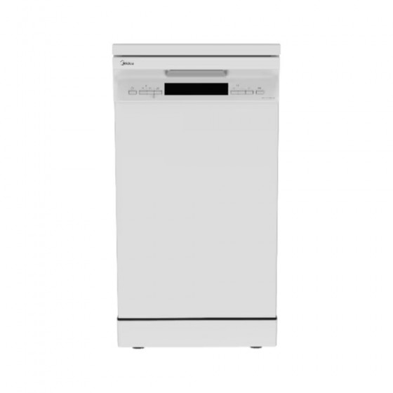 Midea MFD45S200W.2-ES Ελεύθερο Πλυντήριο Πιάτων για 10 Σερβίτσια με WiFi Π45εκ. Λευκό  