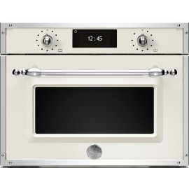 BERTAZZONI F45 7 HER MW T AX Φούρνος Ηλεκτρικός και Μικροκυμάτων 38lt Μπεζ