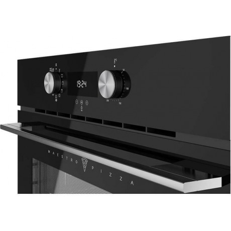 Teka HLB 8510 P + TBC 64010 TTC Σετ Εντοιχισμού με Πυρόλυση Black