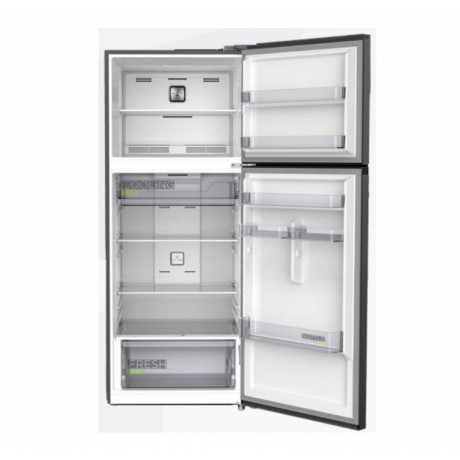 Midea MDRT580MTE02E Ψυγείο Δίπορτο NoFrost Υ172xΠ70xΒ67εκ. Inox