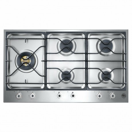 Bertazzoni PM36 5 S0X Εστία 90cm Inox με 5 Εστίες Αερίου  