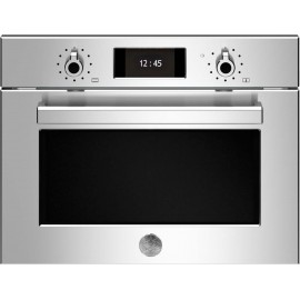 Bertazzoni F45 7 PRO MW T X Εντοιχιζόμενος Φούρνος 38lit και Μικροκυμάτων Inox