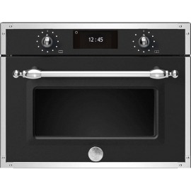 Bertazzoni F45 7 HER MW T NE Φούρνος Ηλεκτρικός και Μικροκυμάτων 38lt Μαύρο