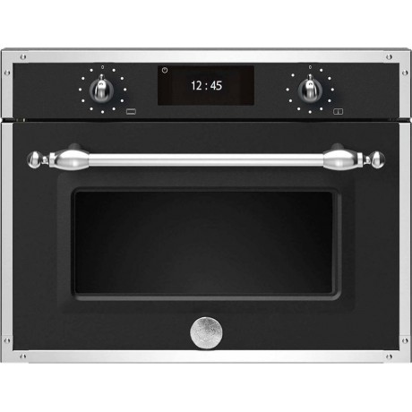 Bertazzoni F45 7 HER MW T NE Φούρνος Ηλεκτρικός και Μικροκυμάτων 38lt Μαύρο