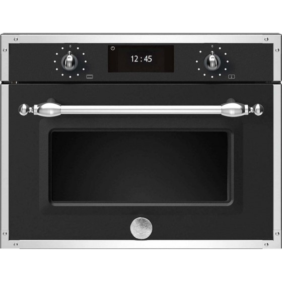 Bertazzoni F45 7 HER MW T NE Φούρνος Ηλεκτρικός και Μικροκυμάτων 38lt Μαύρο