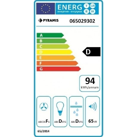 Pyramis Essential Απλός με 2 Μοτέρ Λευκός 065029302 