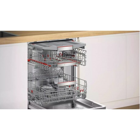 Bosch SMI8YCS02E Εντοιχιζόμενο Πλυντήριο Πιάτων Zeolith 60cm Inox