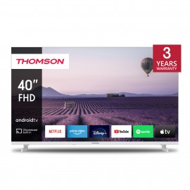 Thomson 40FA2S13W Smart Τηλεόραση 40" Full HD LED  (2023) Λευκή