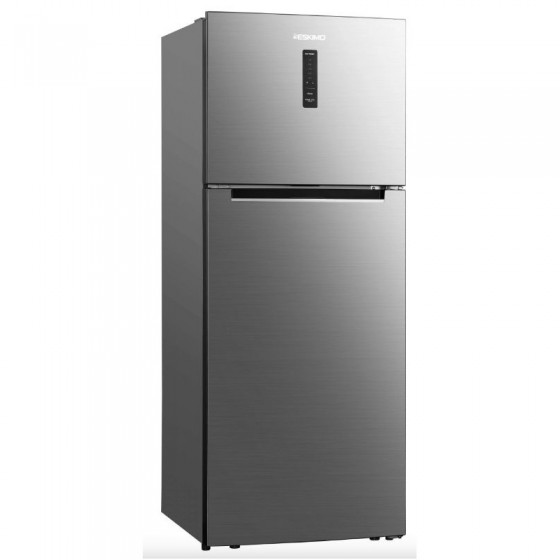 Eskimo ES RTF436NEIN Δίπορτο Ψυγείο 415lt No Frost Υ178xΠ70xΒ68cm Inox 