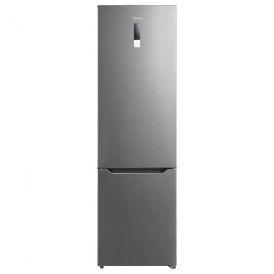 Midea MDRB489FGE02O Ψυγειοκαταψύκτης 330lt Full No Frost Υ201xΠ59.5xΒ63.5cm Inox