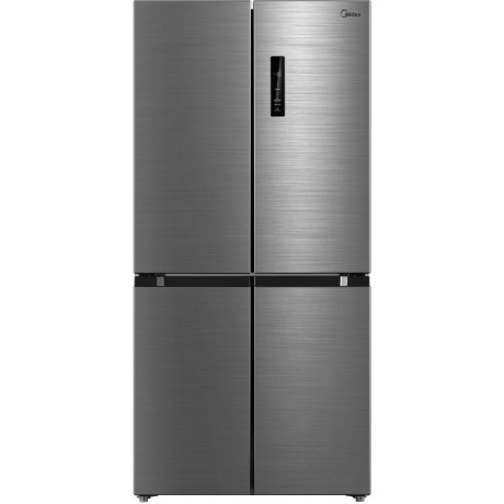 Midea MDRF632FIE46 Ψυγείο Ντουλάπα No Frost Υ177,5xΠ83,3xB65,3 Inox